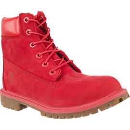 Timberland Wasserdichte Bootstomate (6 Zoll) rot