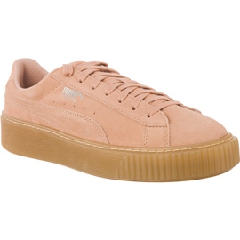 Puma Wildleder Plateau Jewel Peach Beige Peach Beige