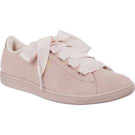 Puma Vikky Ribbon Satin Pearl Perle violett rosa