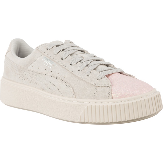 Puma Plattform Glam Perle Gletscher Grau mehrfarbig