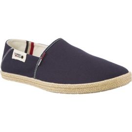 Tommy Hilfiger Jeans Sommer Slip On 006 marineblau