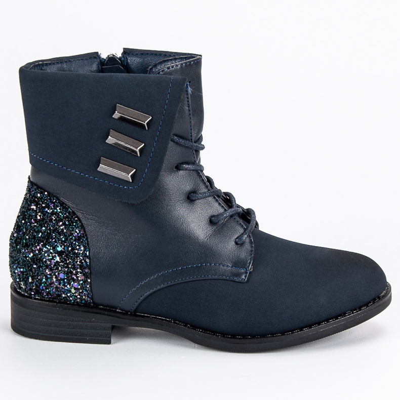 Vinceza Stylische Kinderstiefel blau