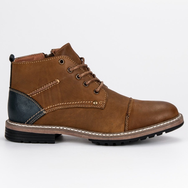McKey Leder Herren Stiefel braun