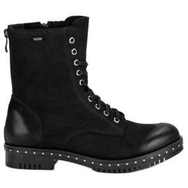 Schwarze Lederarbeiter VINCEZA