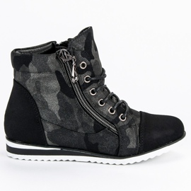 Vinceza Isolierte Moro-Turnschuhe schwarz