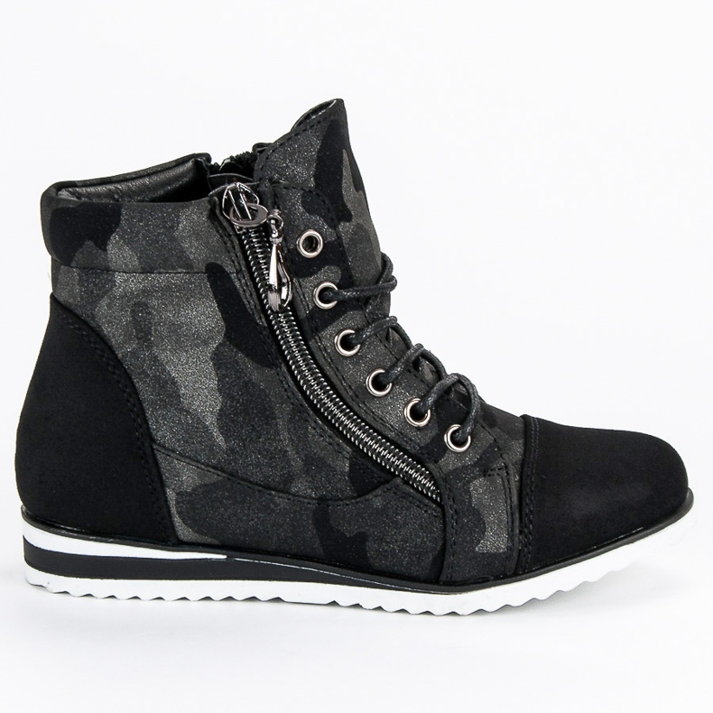 Vinceza Isolierte Moro-Turnschuhe schwarz