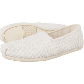 Toms Crochet Lace Damen Alpargata 9633 weiß
