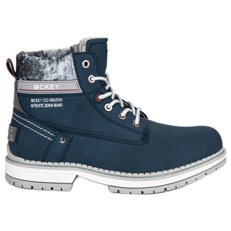 McKey Bequeme Trapper für Damen blau