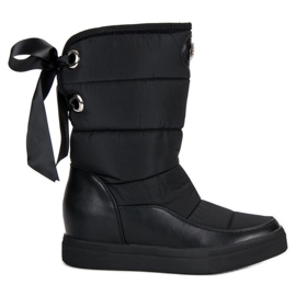 Seastar Modische schwarze Schneestiefel