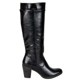 Stiefel auf einem Pfosten VINCEZA schwarz