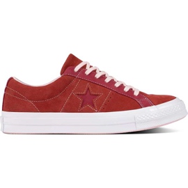 Converse C161613 Ein Stern Karneval Pack Emaille Rot Pink Pop