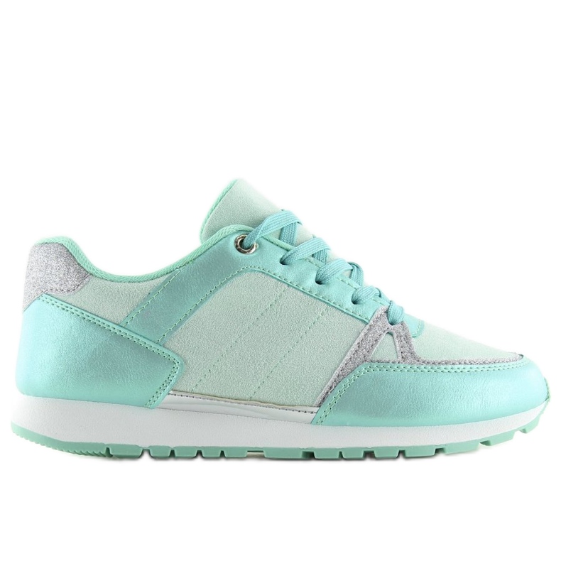 Neuwertige Sportschuhe K-322 Blau grau grün