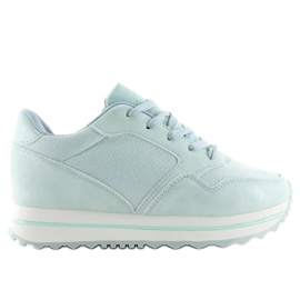 Blaue Sportschuhe W-3082 Grün