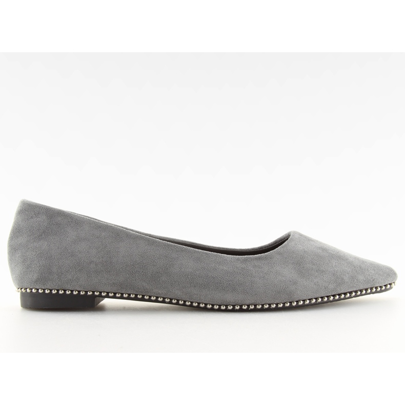 Graue Ballerinas für Frauen YQ206 grau
