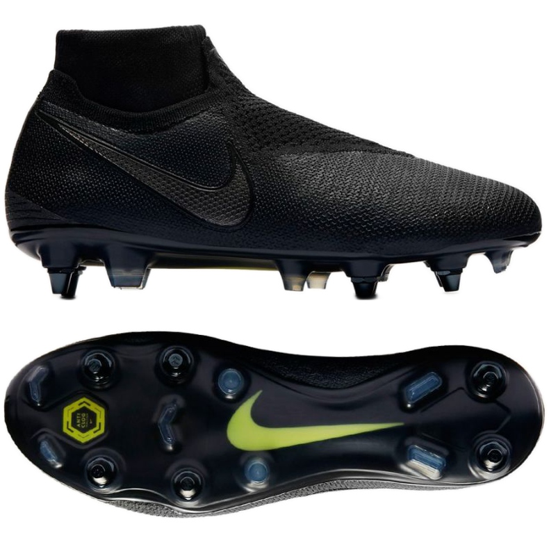 Nike Phantom VSN Elite DF SG Pro AC M AO3264-001 Fußballschuhe schwarz