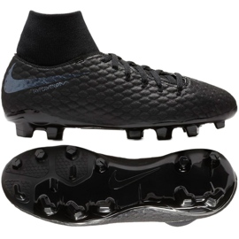 Nike Hypervenom Phantom 3 Academy Df Fg Jr AH7287-001 Fußballschuhe schwarz schwarz