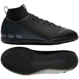 Nike Mercurial Superflyx 6 Club Jr schwarz