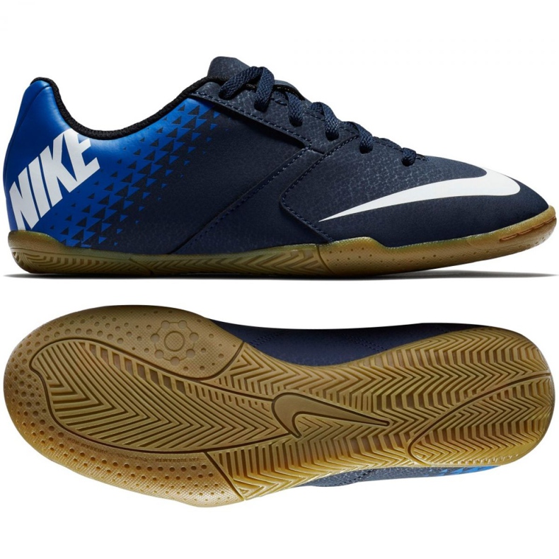 Hallenschuhe Nike Bombax Ic Jr 826487-414 navy blau navy blau