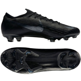 Nike Mercurial Vapor 12 Elite Fg M AH7380-001 Fußballschuhe schwarz schwarz