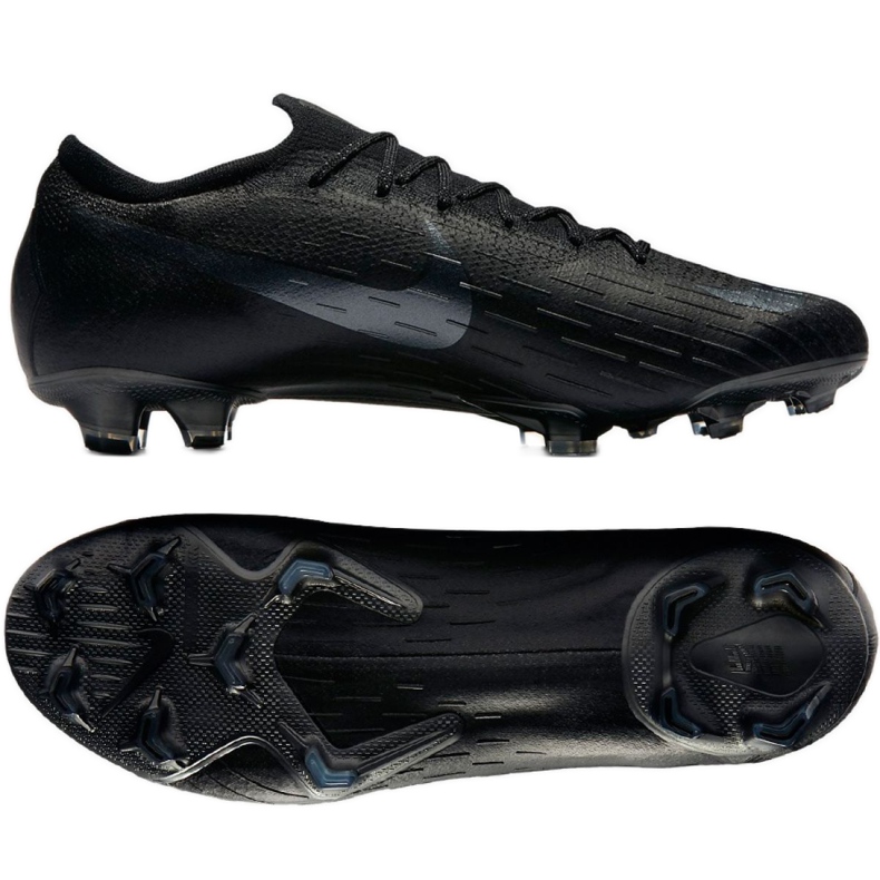 Nike Mercurial Vapor 12 Elite Fg M AH7380-001 Fußballschuhe schwarz schwarz
