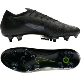 Nike Mercurial Vapor 12 Elite SG Pro AC AH7381-001 Fußballschuhe schwarz