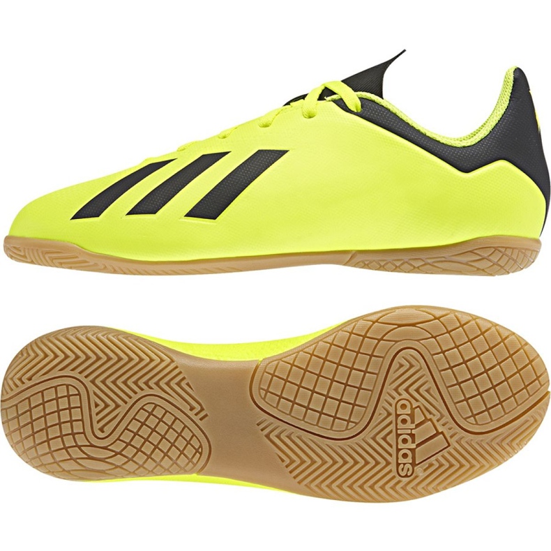 Adidas X Tango 18.4 In Jr DB2433 Fußballschuhe gelb gelb