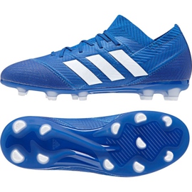 Adidas Nemeziz 18.1 FG Jr DB2348 Fußballschuhe blau