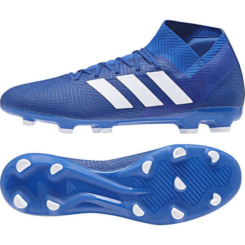 Adidas Nemeziz 18.3 Fg M DB2109 Fußballschuhe mehrfarbig blau