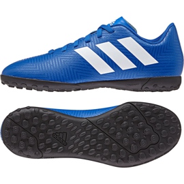 Adidas Nemeziz Tango 18.4 Tf Jr DB2381 Fußballschuhe mehrfarbig blau