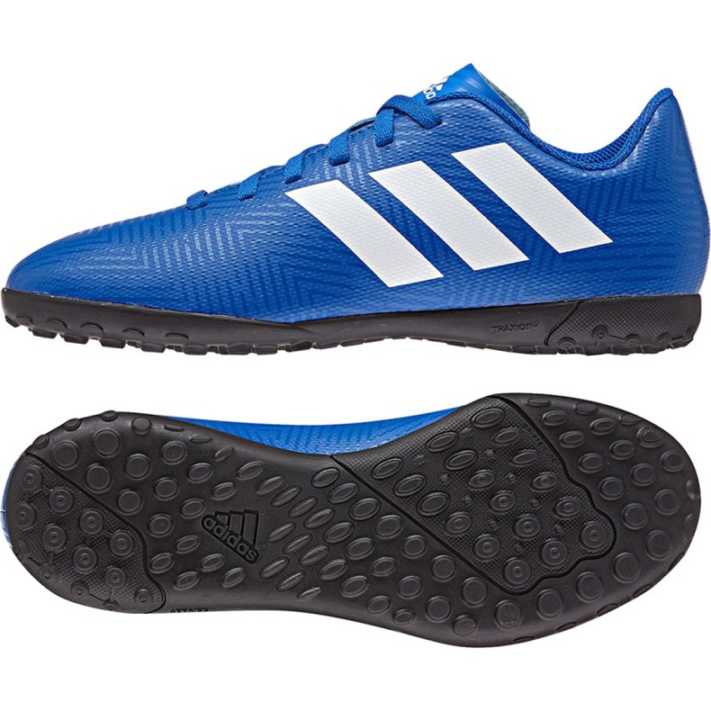 Adidas Nemeziz Tango 18.4 Tf Jr DB2381 Fußballschuhe mehrfarbig blau