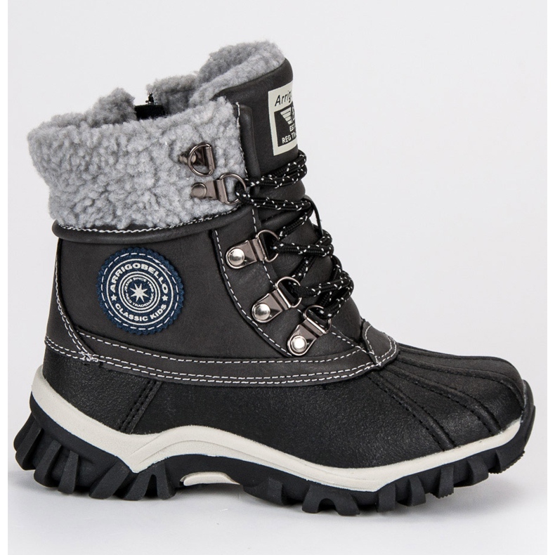 Arrigo Bello Isolierte Kinderschuhe grau