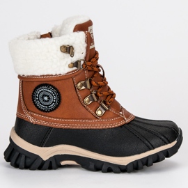 Arrigo Bello Isolierte Kinderschuhe braun