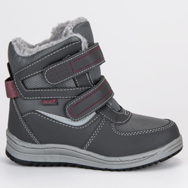 Arrigo Bello Schneestiefel grau