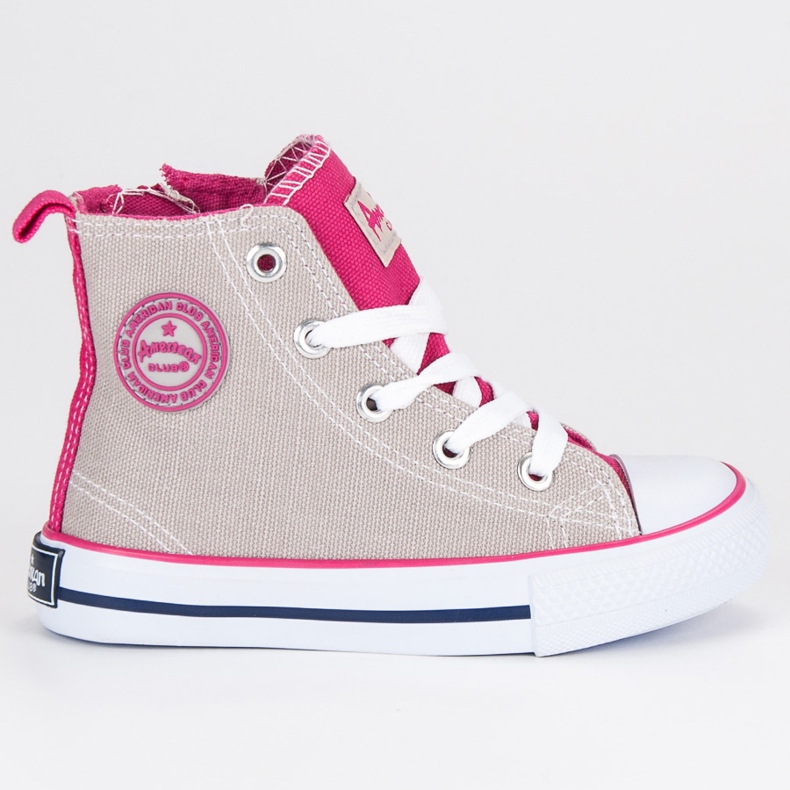 American Club Amerikanische Knöchel-Turnschuhe grau