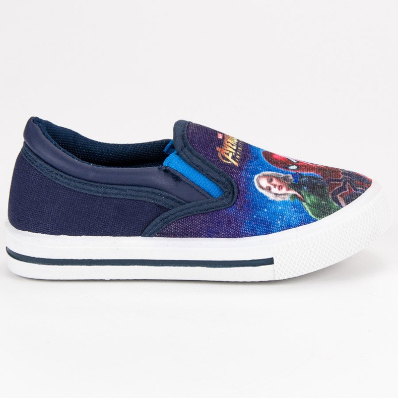 Sneakers Avipers Slipony blau