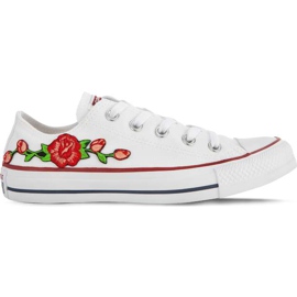 CONVERSE M7652 Klassische Rose-Turnschuhe weiß