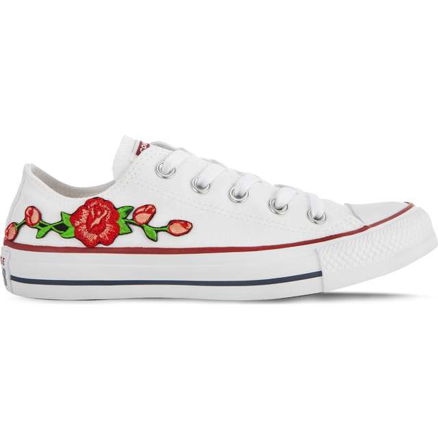 CONVERSE M7652 Klassische Rose-Turnschuhe weiß