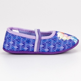 Ballettschuhe, Eis violett