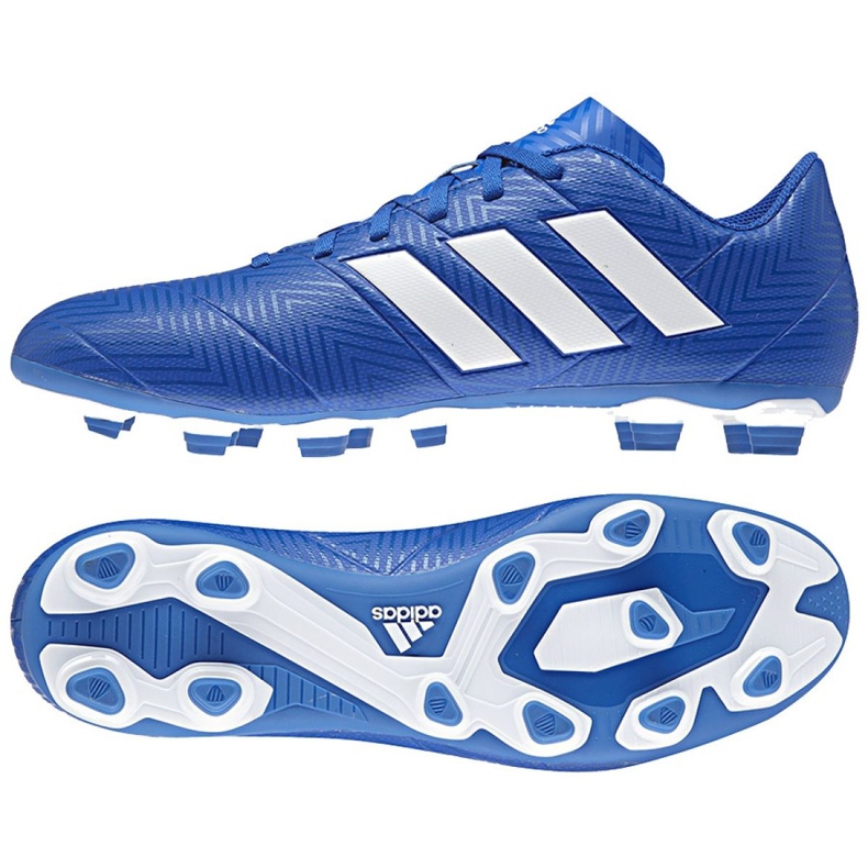 Adidas Nemeziz 18.4 FxG M DB2115 Fußballschuhe mehrfarbig blau