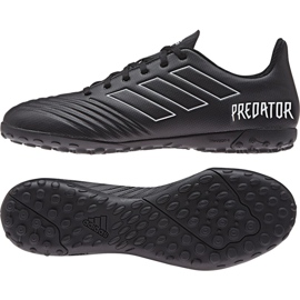 Adidas Predator Tango 18.4 Tf M DB2140 Fußballschuhe schwarz schwarz