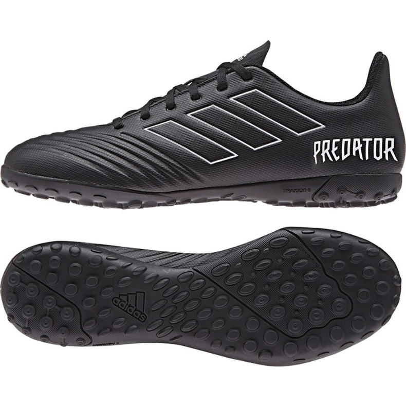 Adidas Predator Tango 18.4 Tf M DB2140 Fußballschuhe schwarz schwarz