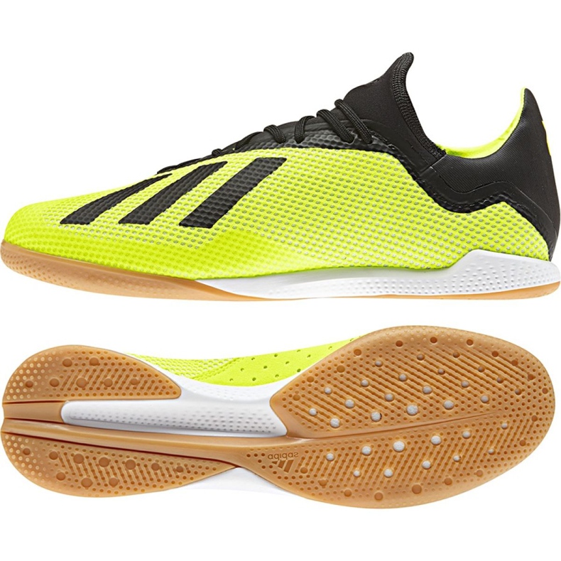 Adidas X Tango 18.3 In M DB2441 Fußballschuhe gelb gelb