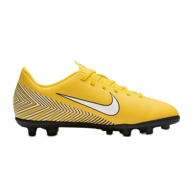 Nike Mercurial Vapor 12 Club Neymar Mg Jr AO9472-710 Fußballschuhe mehrfarbig gelb