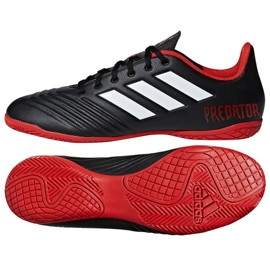 Hallenschuhe adidas Preadator Tango 18.4 In M DB2136 schwarz schwarz