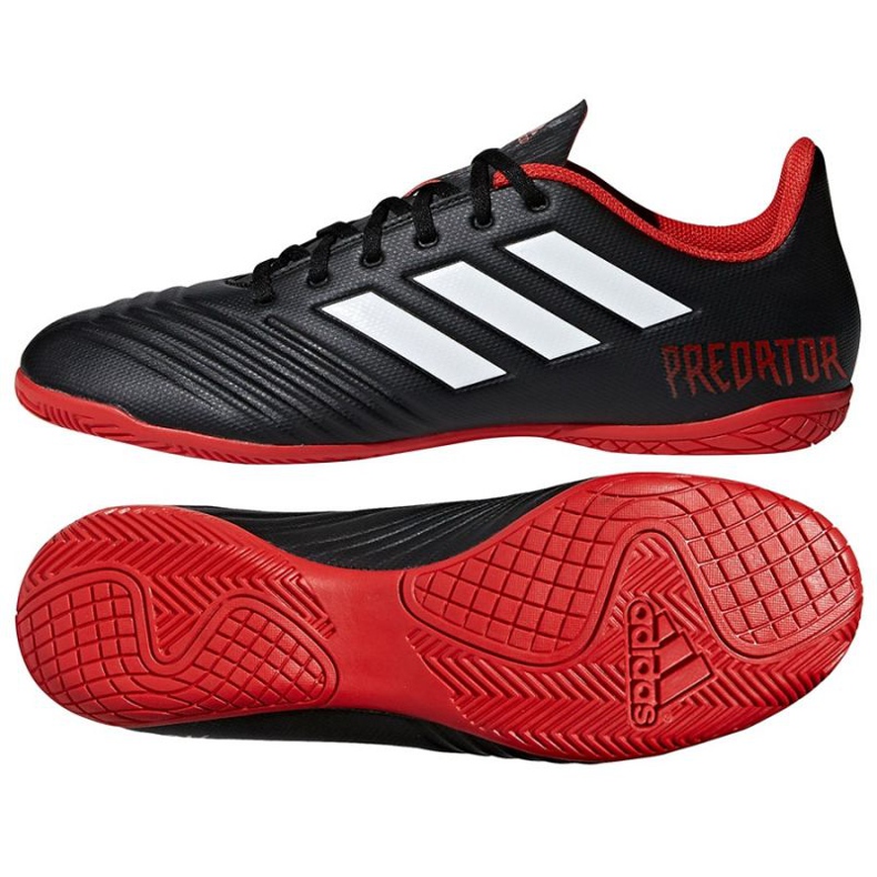Hallenschuhe adidas Preadator Tango 18.4 In M DB2136 schwarz schwarz