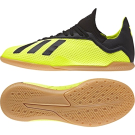 Hallenschuhe adidas X Tango 18.3 In Jr DB2426 gelb gelb