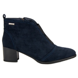 Filippo Stylische marineblaue Stiefel
