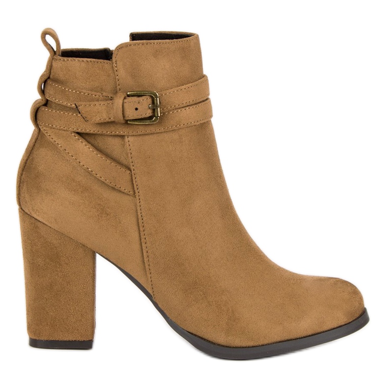 Corina Elegante Stiefel mit hohem Absatz braun