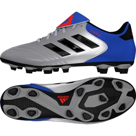 Adidas Copa 18.4 FxG M DB2458 Fußballschuhe grau silber-