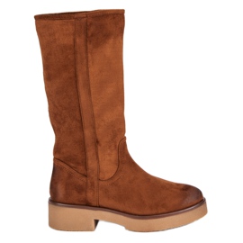 Corina Wildlederstiefel für Damen braun